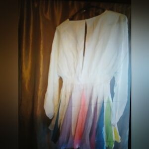 Latiste by amy colorful mini dress